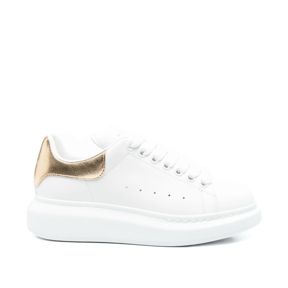 Alexander McQueen Oversized Bronze/ Gold Sneakers